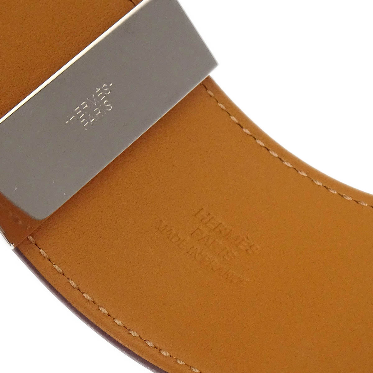 Hermes 2017 Etoupe Gray Swift Collier De Chien Bangle