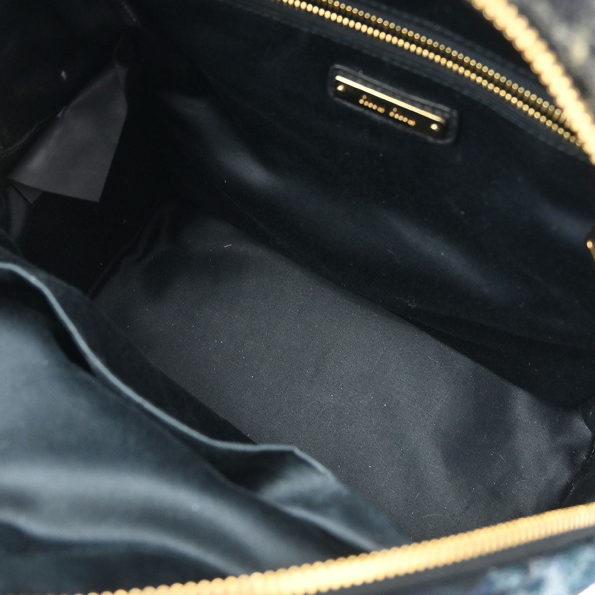 Miu Miu Dark Green Wool 2way Backpack