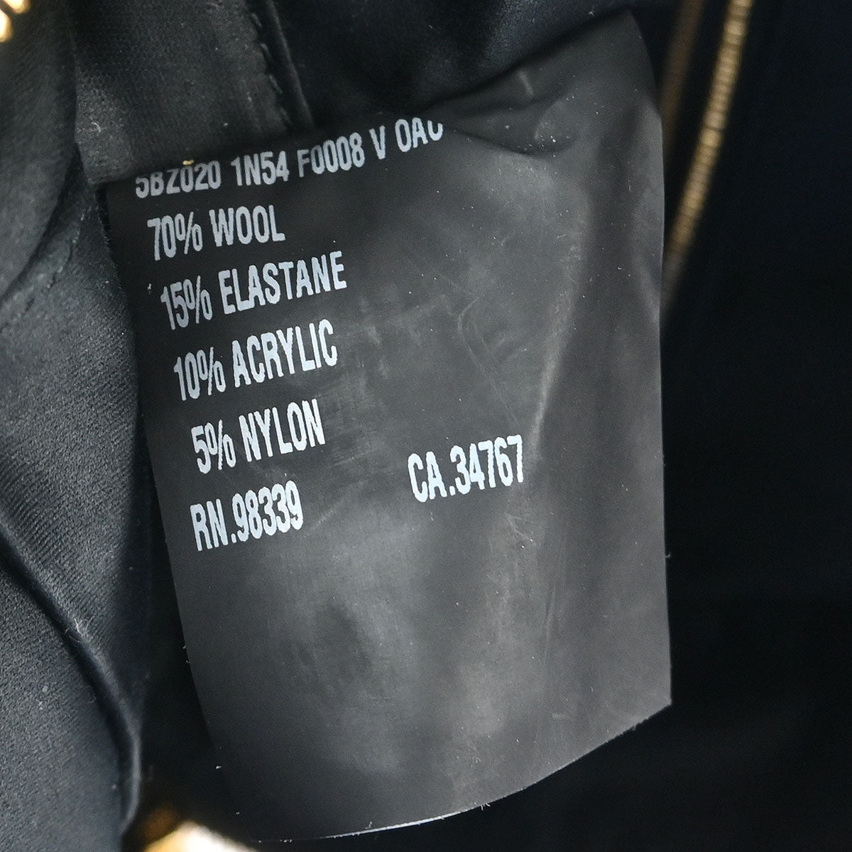 Miu Miu Dark Green Wool 2way Backpack