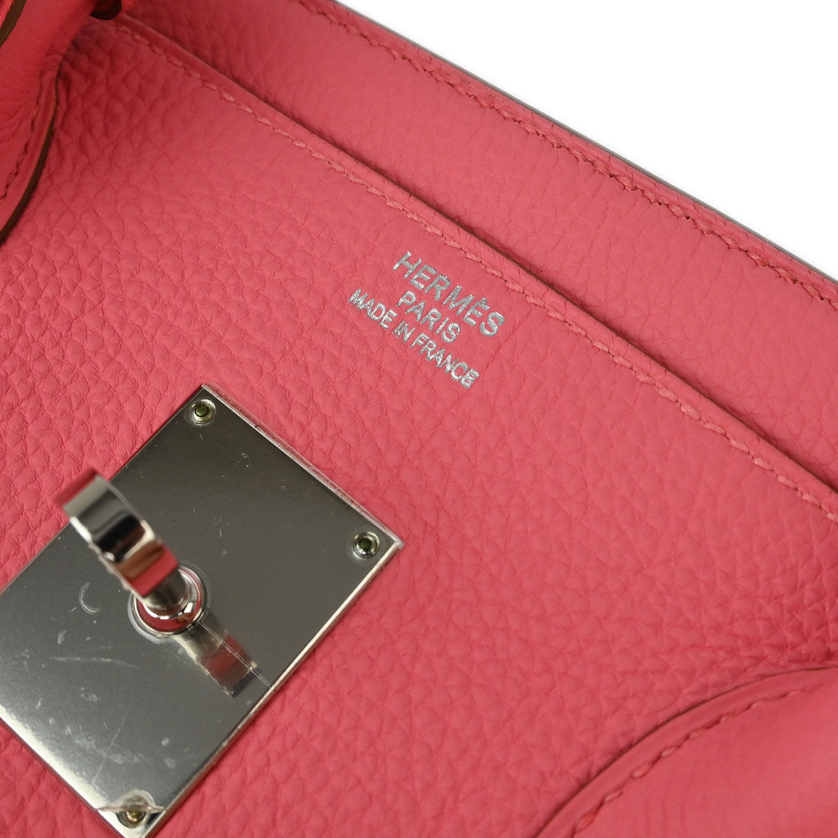 Hermes 2011 Rose Lipstick Togo JPG Shoulder Birkin