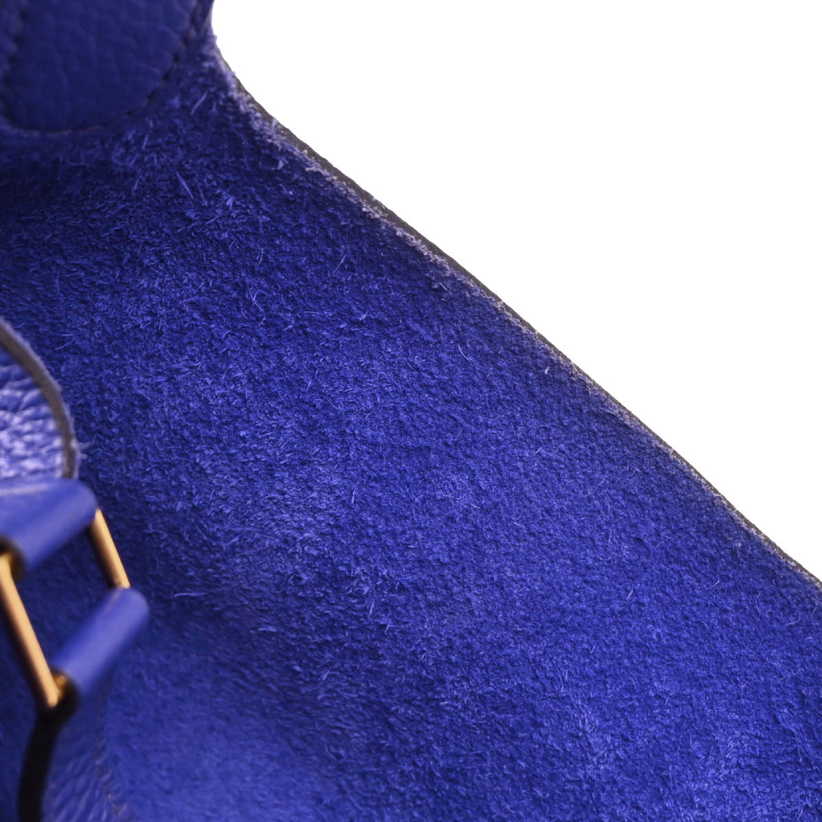 Hermes 2017 Blue Electric Taurillon Clemence Picotin Lock 18 PM Handbag