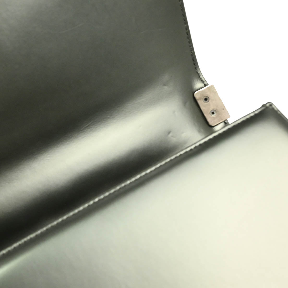 Boy Chanel 2012 Metallic Gray Calfskin Medium Shoulder Bag