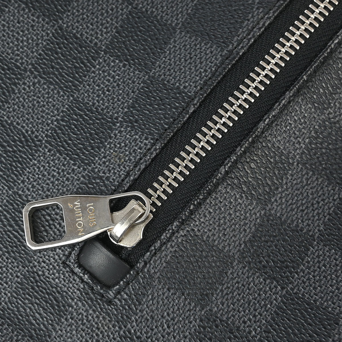 Louis Vuitton 2012 Damier Graphite Poche Documents Clutch Bag N48247
