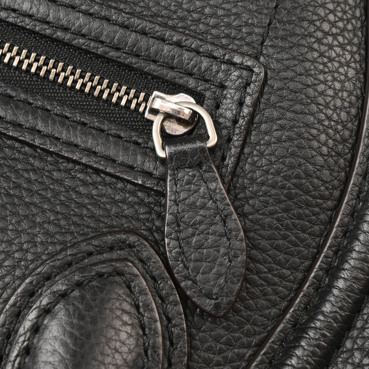 Celine Black Nano Luggage 2way Shoulder Handbag