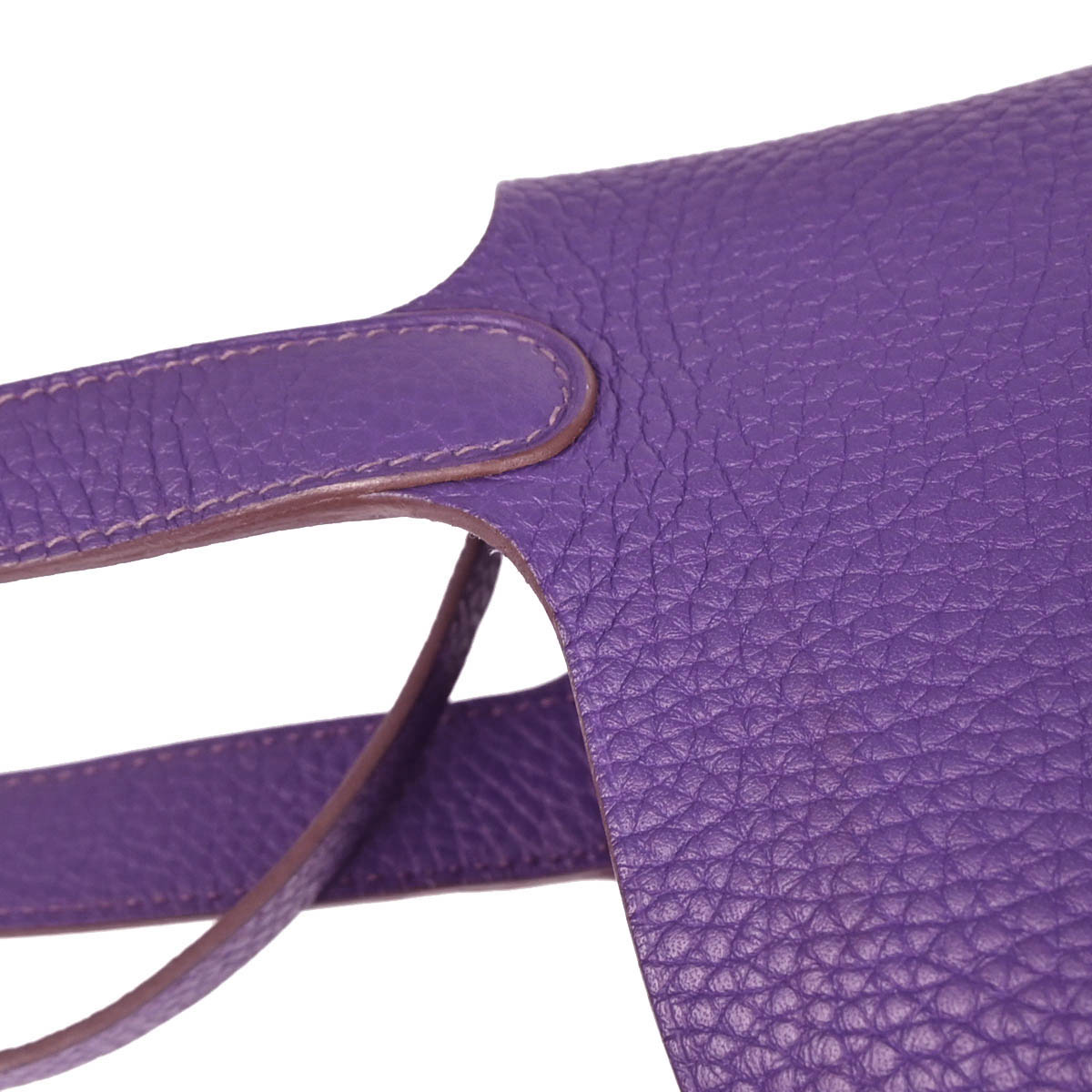 Hermes Crocus Taurillon Clemence Picotin Lock 18 PM Handbag