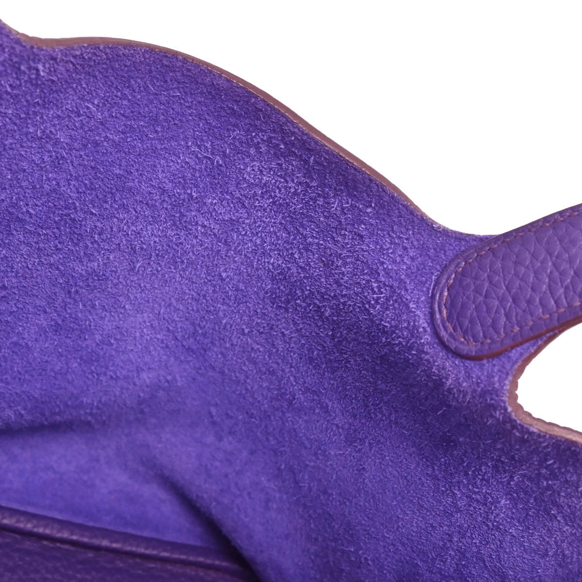 Hermes Crocus Taurillon Clemence Picotin Lock 18 PM Handbag