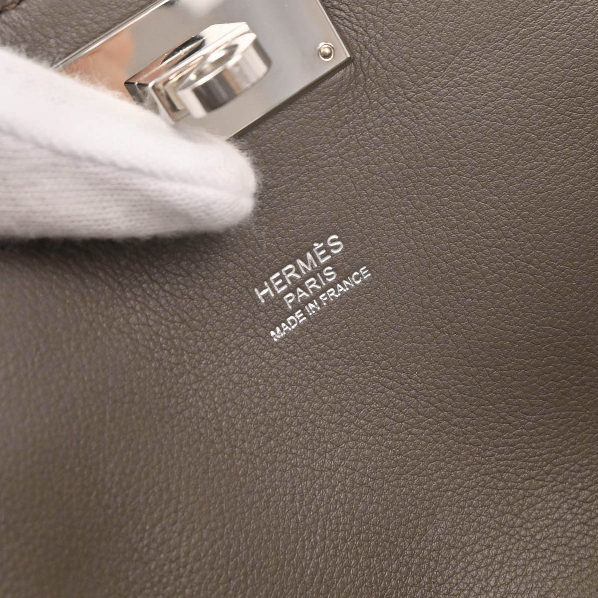 Hermes Etain Swift Toolbox 20 2way Handbag