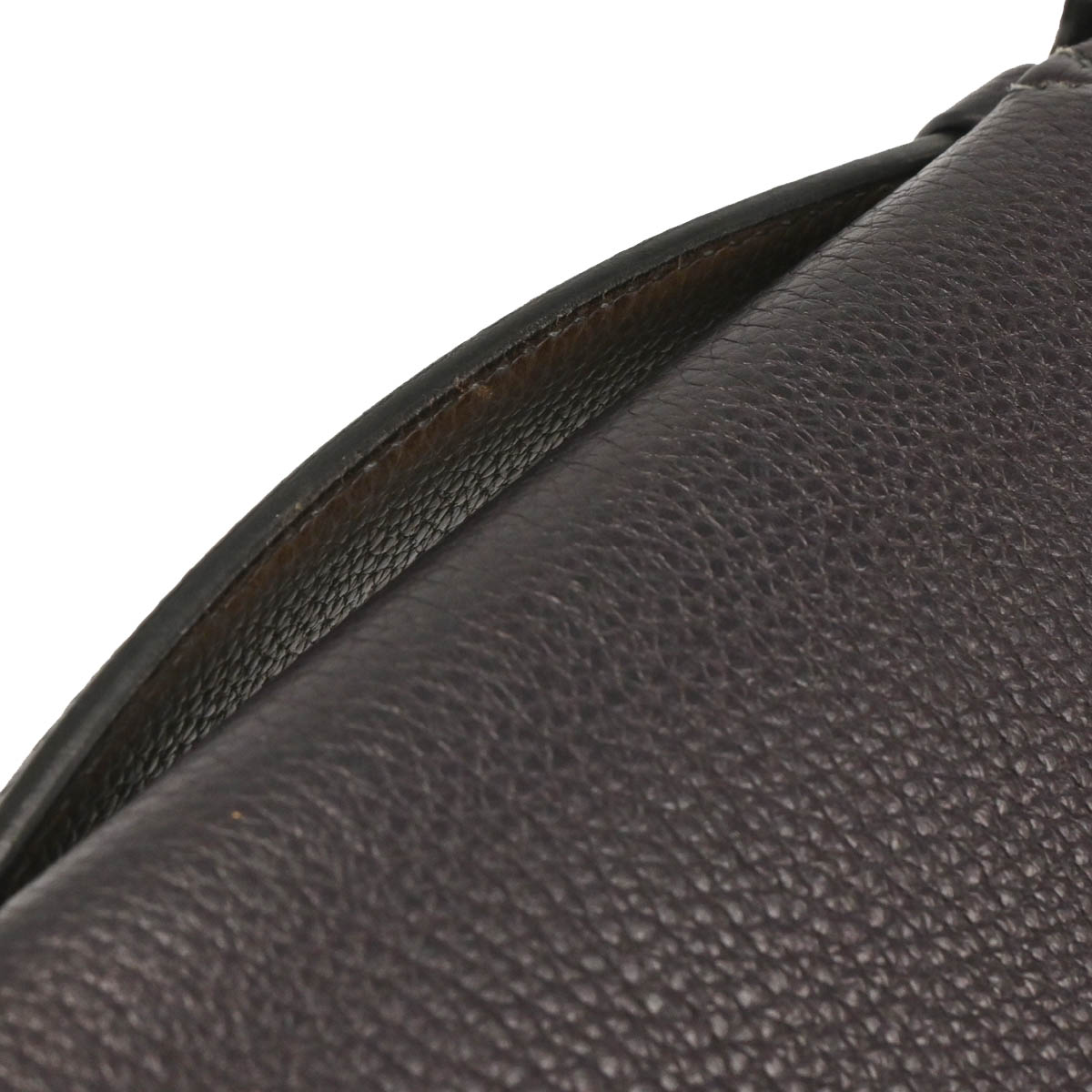 Hermes 2013 Blue Indigo Etain Togo Verso Sac a Depeches 27 Briefcase Handbag