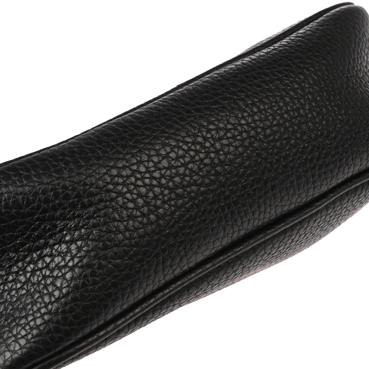 Gucci Black Leather Soho Shoulder Bag