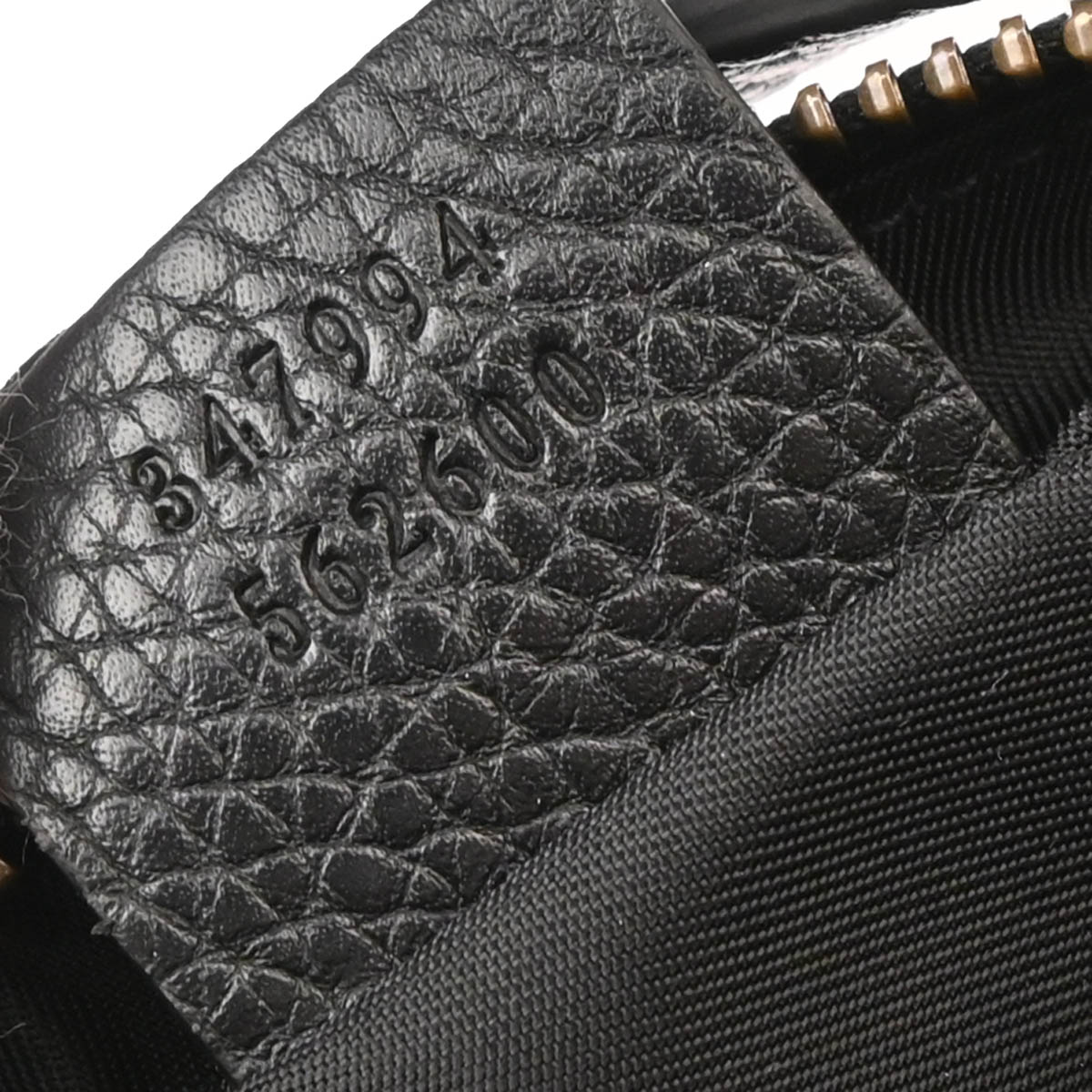 Gucci Black Leather Soho Shoulder Bag