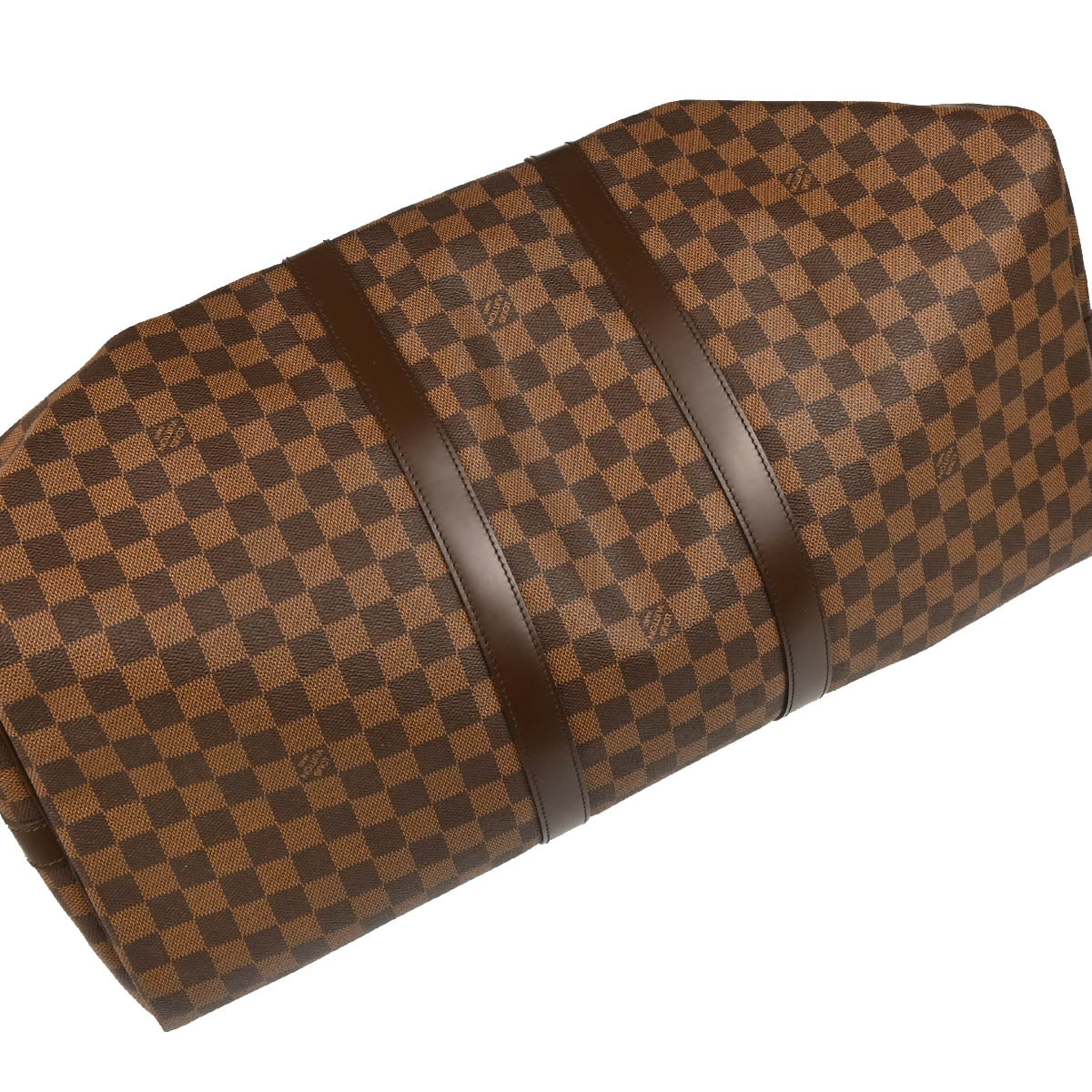 Louis Vuitton 2011 Damier Keepall Bandouliere 55 Duffle Bag N41414