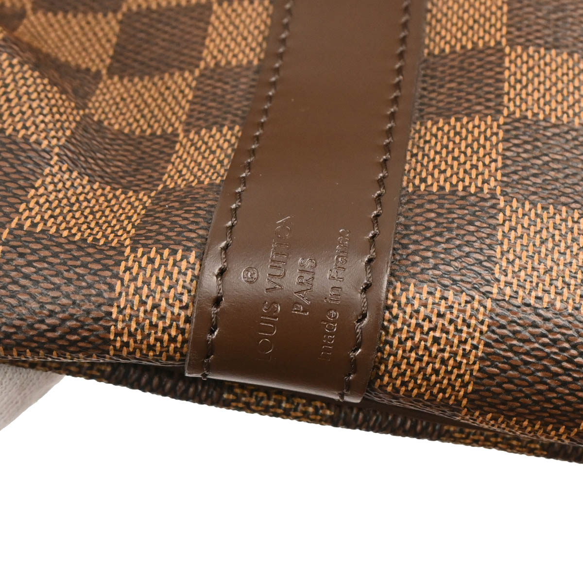 Louis Vuitton 2011 Damier Keepall Bandouliere 55 Duffle Bag N41414