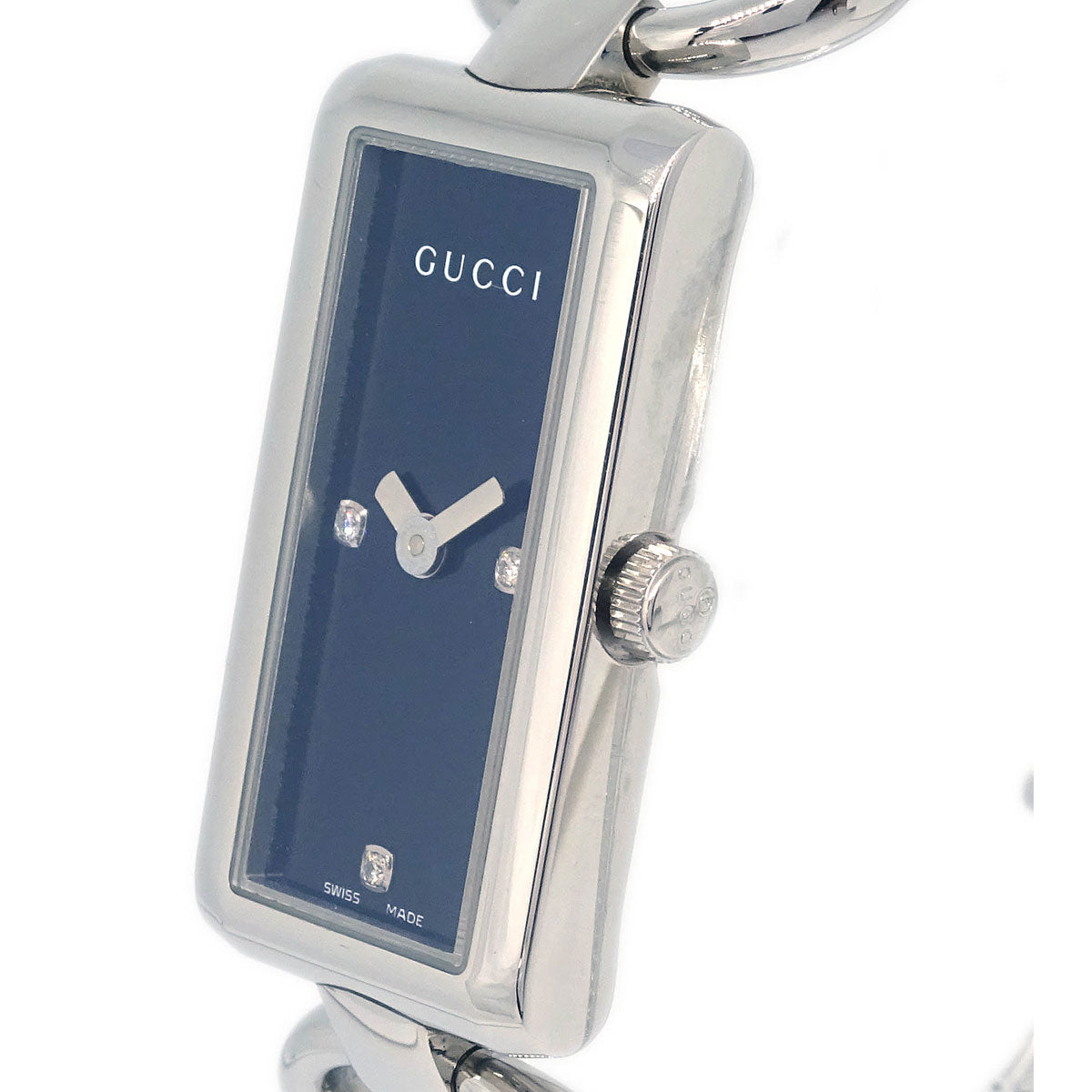 Gucci 119 Tornabuoni Quartz Watch SS Diamond