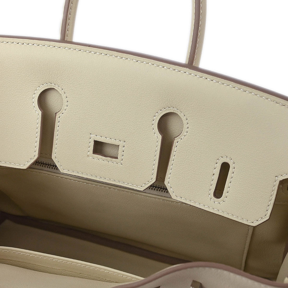 Hermes 2016 Swift Craie Birkin 25 Handbag