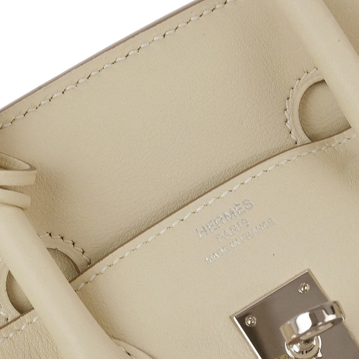 Hermes 2016 Swift Craie Birkin 25 Handbag