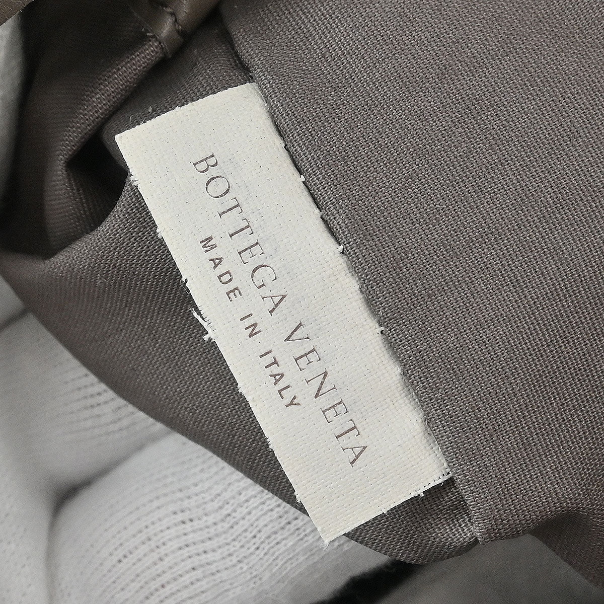 Bottega Veneta Gray Intrecciato Messenger Bag