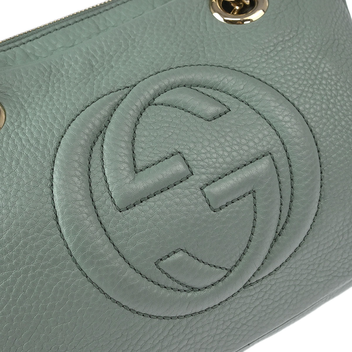 Gucci Light Blue Soho Shoulder Bag