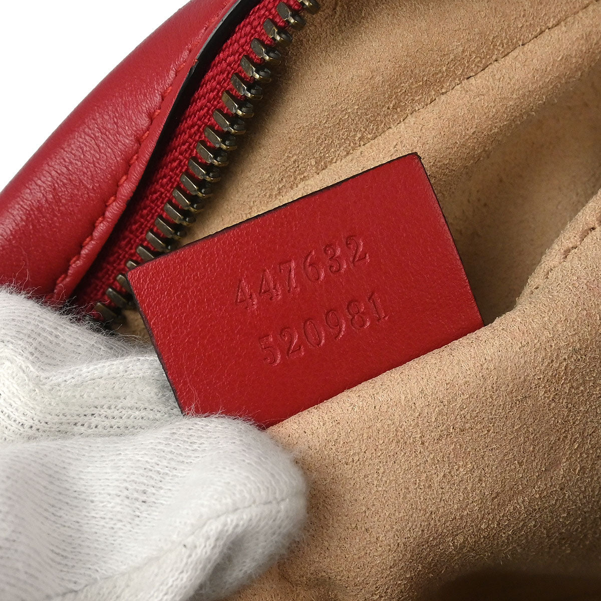 Gucci Red GG Marmont Shoulder Bag