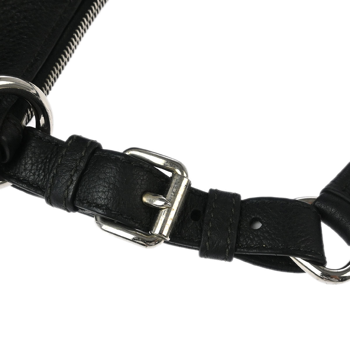 Prada Black Calfskin Shoulder Bag