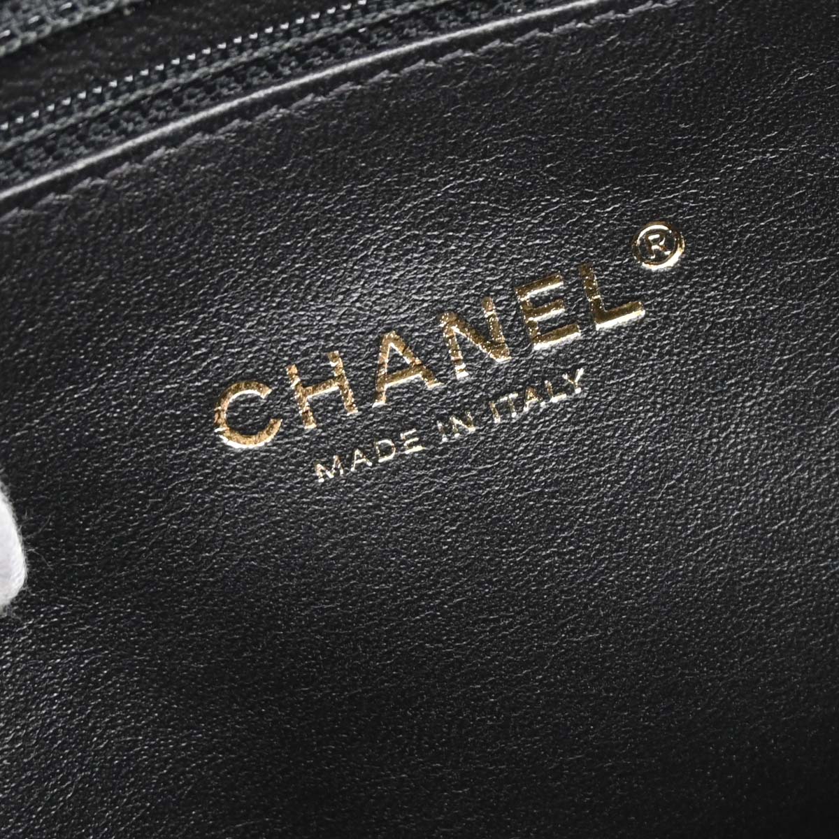 Chanel Black Lambskin Camera Bag Small