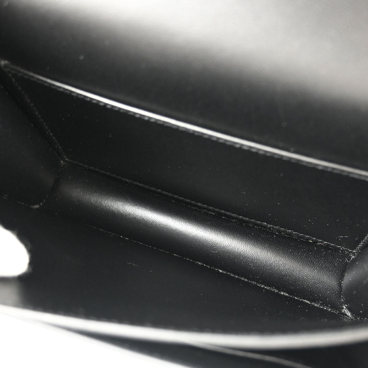 Hermes 2018 Black Box Calf Mini Constance 18 Shoulder Bag