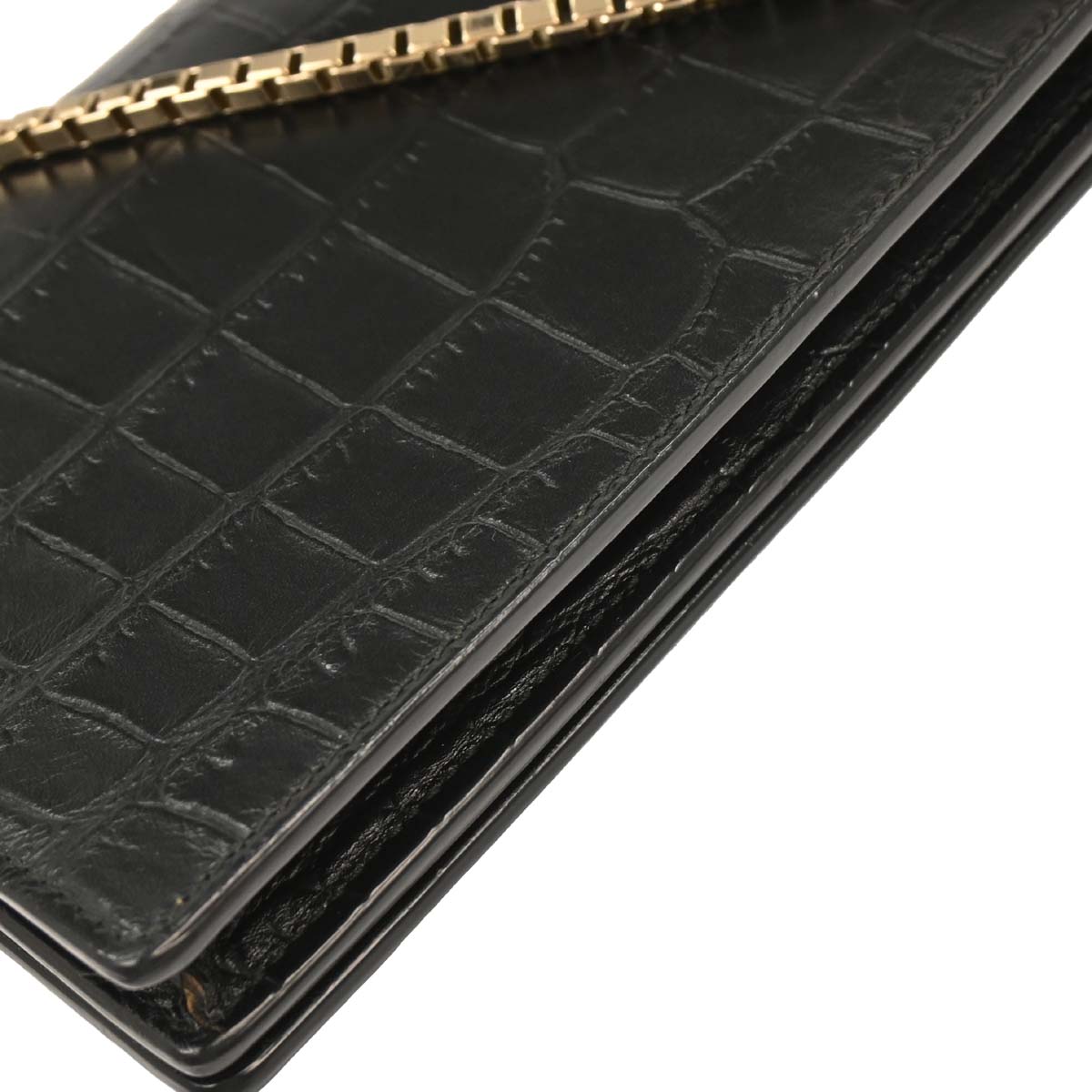 Balenciaga * Black Wallet on Chain WOC