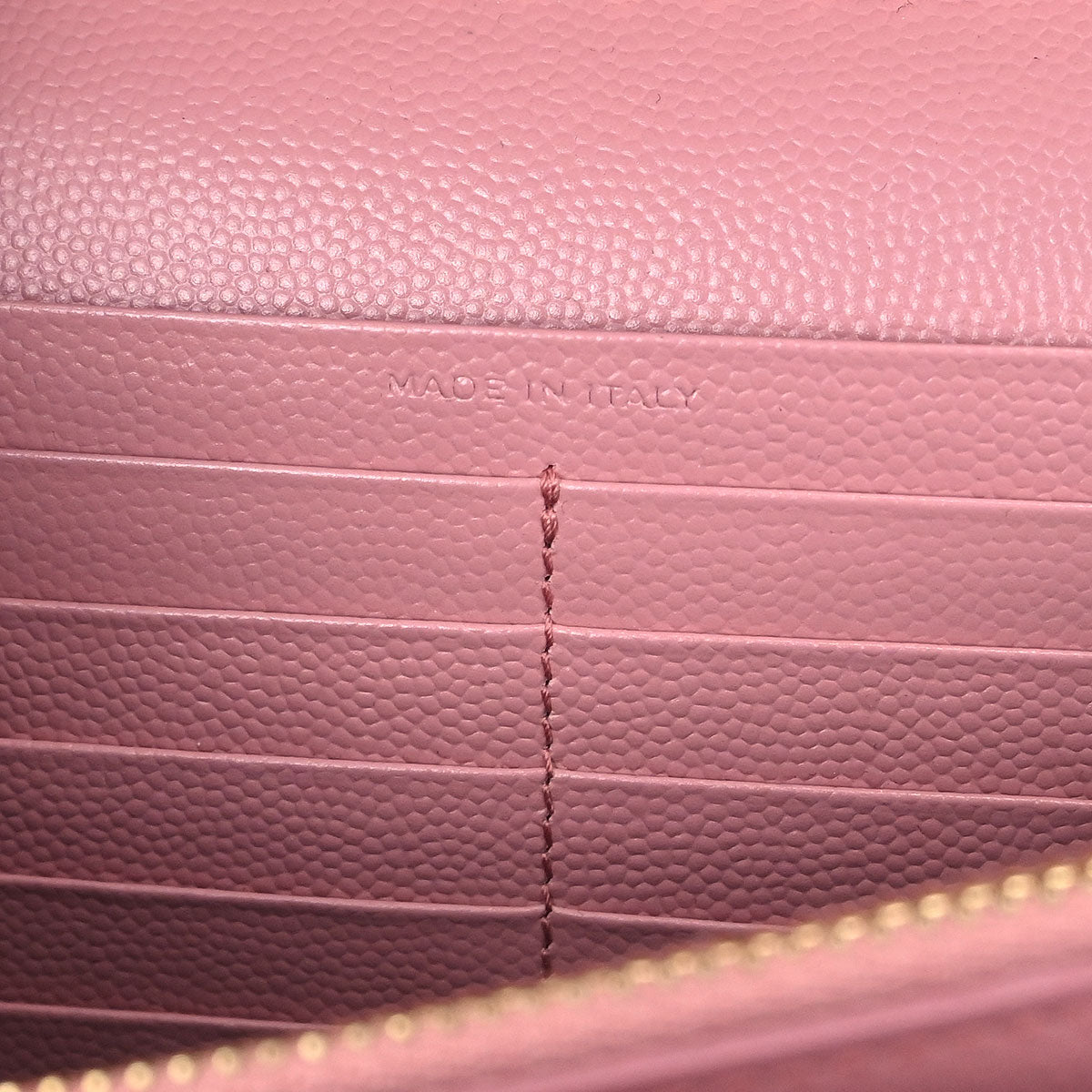 Saint Laurent Pink Cassandre Envelope WOC Wallet on Chain Shoulder Bag