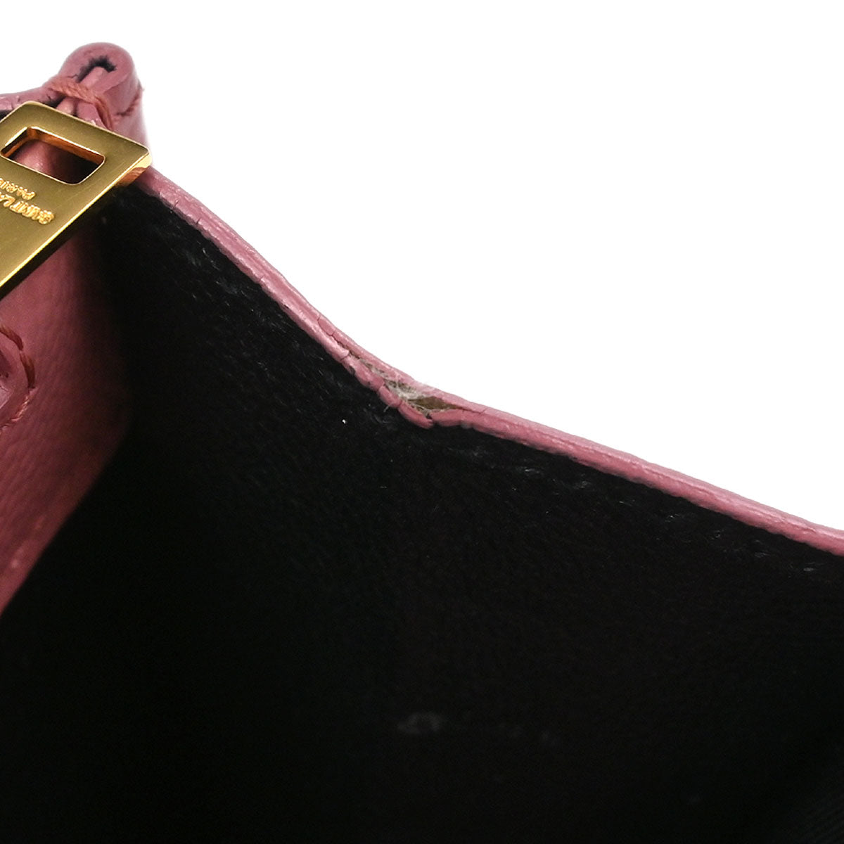 Saint Laurent Pink Cassandre Envelope WOC Wallet on Chain Shoulder Bag