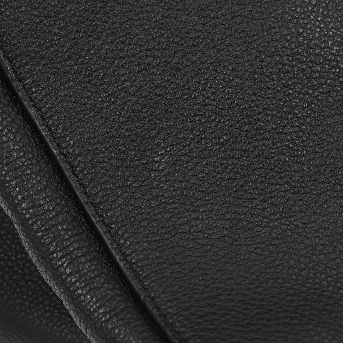 Saint Laurent Black Leather Cabas Rive Gouche 2way Shoulder Handbag