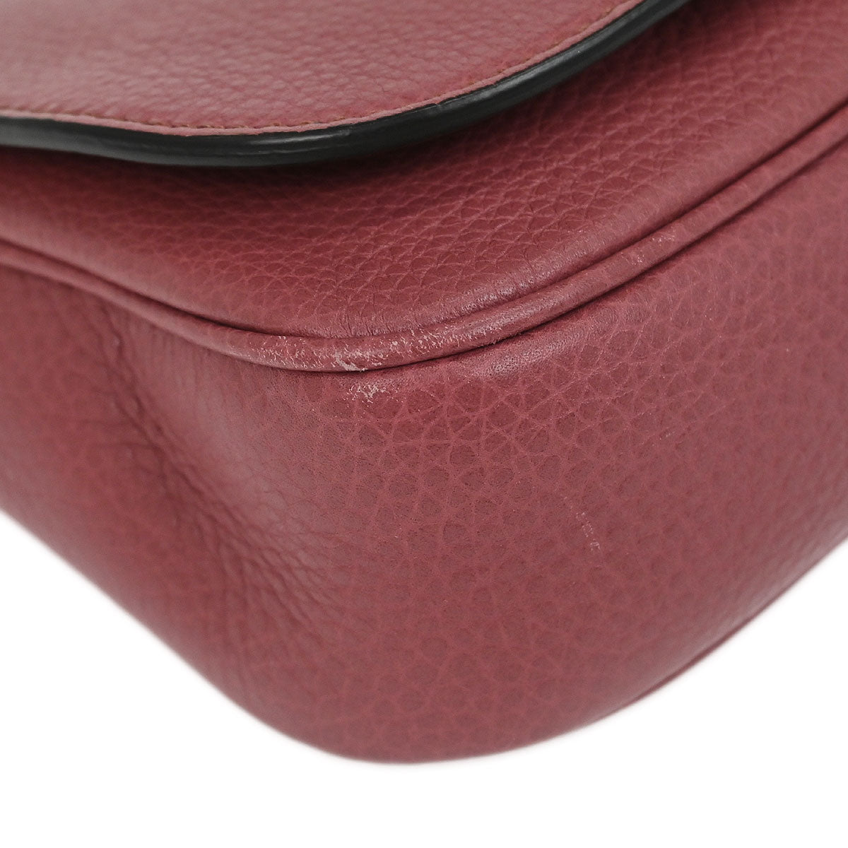 Gucci Pink Leather Soho Chain Shoulder Bag