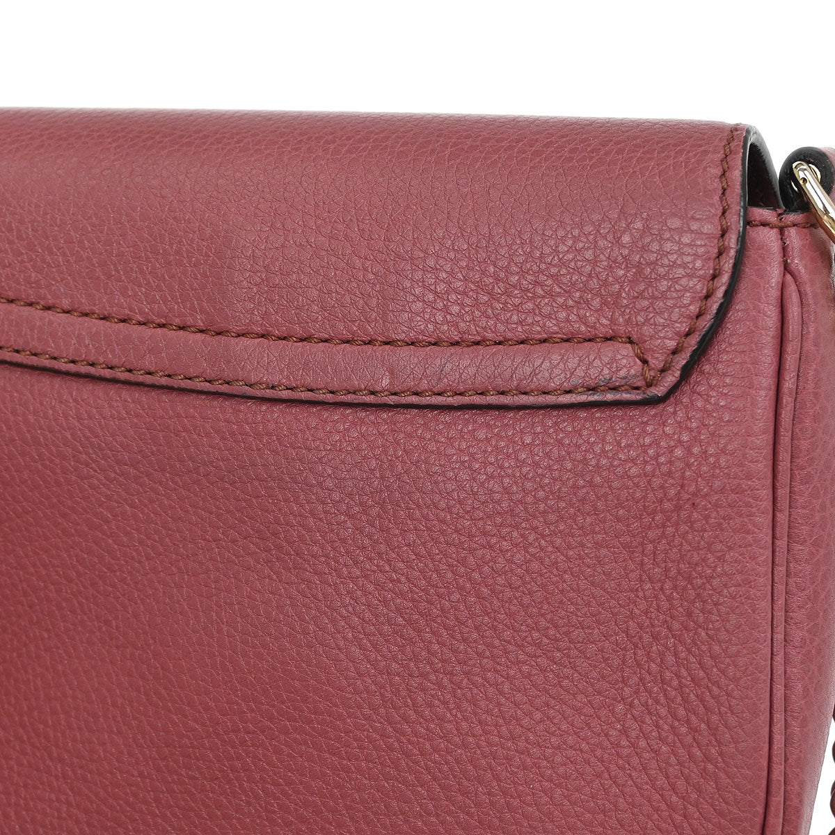 Gucci Pink Leather Soho Chain Shoulder Bag