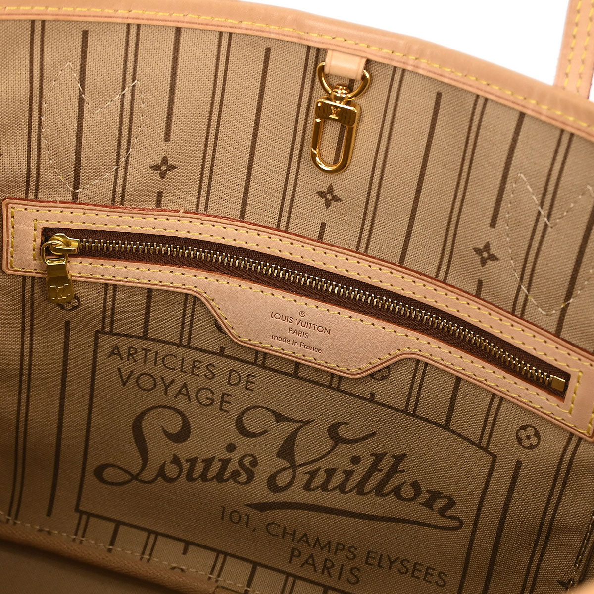 Louis Vuitton 2013 Monogram Neverfull PM Tote Handbag M40155
