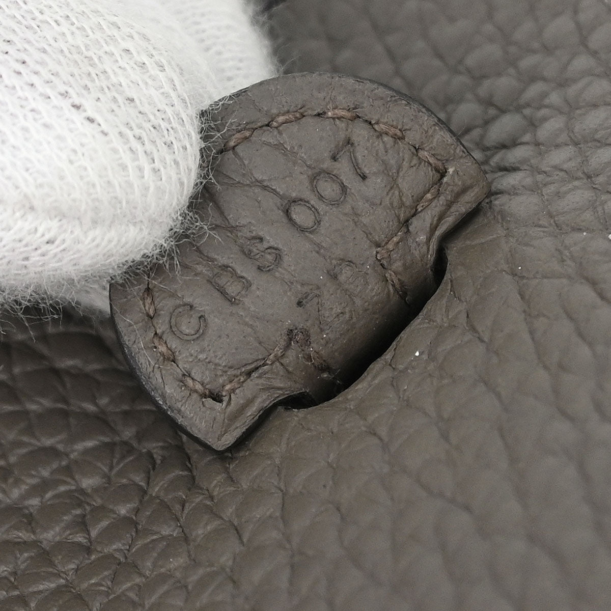 Hermes 2018 Etain Taurillon Clemence Evelyne TPM Shoulder Bag