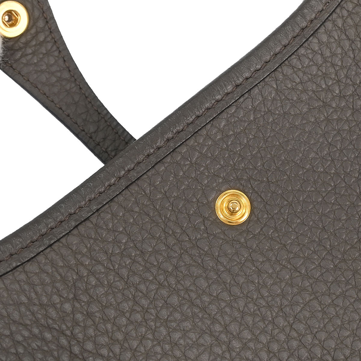 Hermes 2018 Etain Taurillon Clemence Evelyne TPM Shoulder Bag