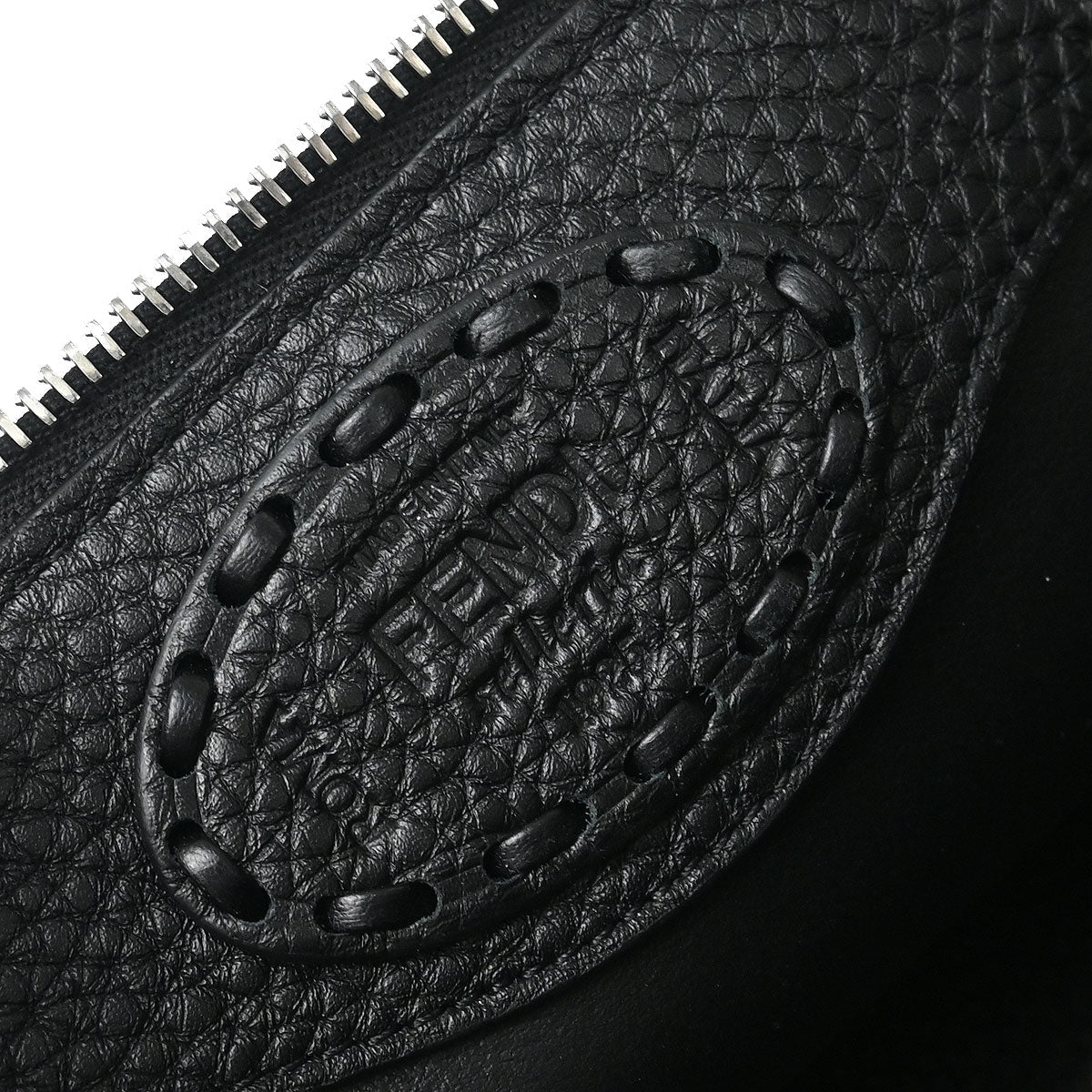 Fendi Black Leather By The Way Shoulder Bag
