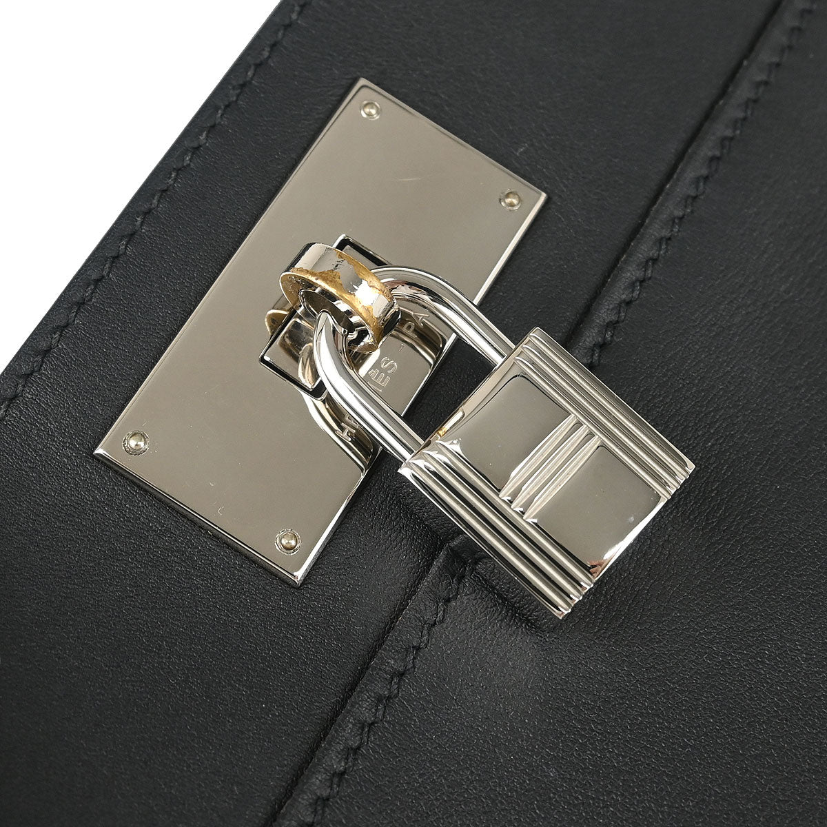 Hermes 2015 Black Swift Toolbox 26 2way Shoulder Handbag