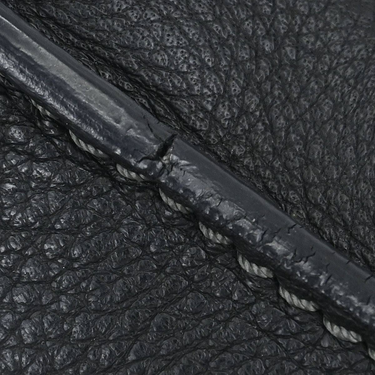 Chloe Black Leather Marcie Shoulder Bag