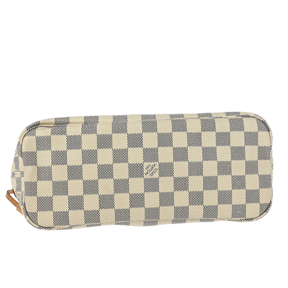 Louis Vuitton 2010 Damier Azur Neverfull PM Tote Handbag N51110