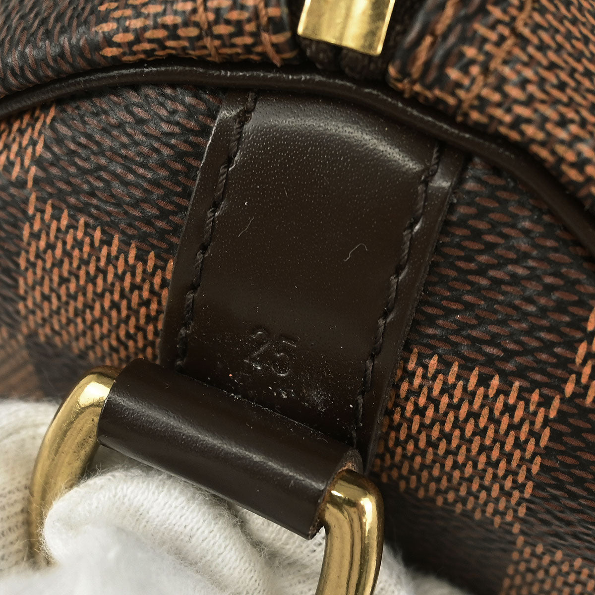 Louis Vuitton 2015 Damier Speedy Bandouliere 25 2way Shoulder Handbag N41181