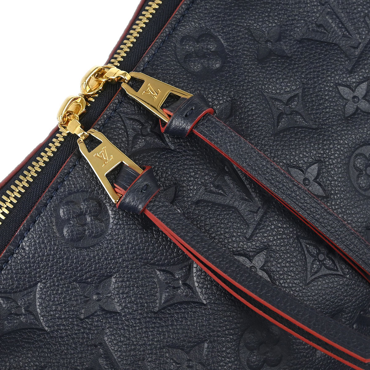 Louis Vuitton 2017 Navy Empreinte Ponthieu PM 2way Shoulder Handbag M43721