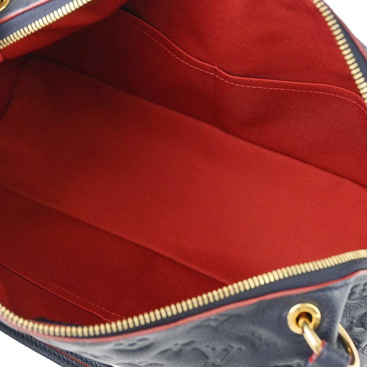 Louis Vuitton 2017 Navy Empreinte Ponthieu PM 2way Shoulder Handbag M43721