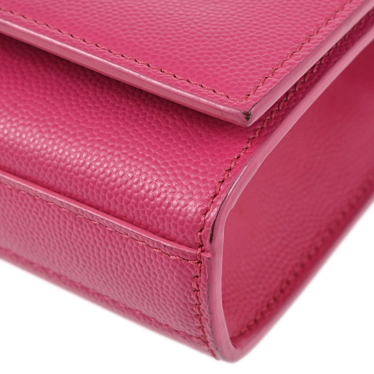 Saint Laurent Pink Leather Kate Shoulder Bag