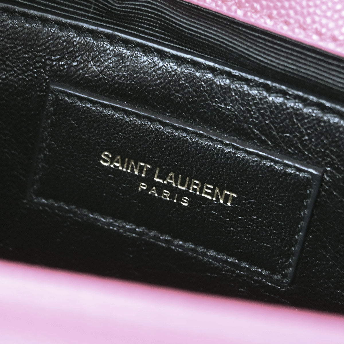 Saint Laurent Pink Leather Kate Shoulder Bag