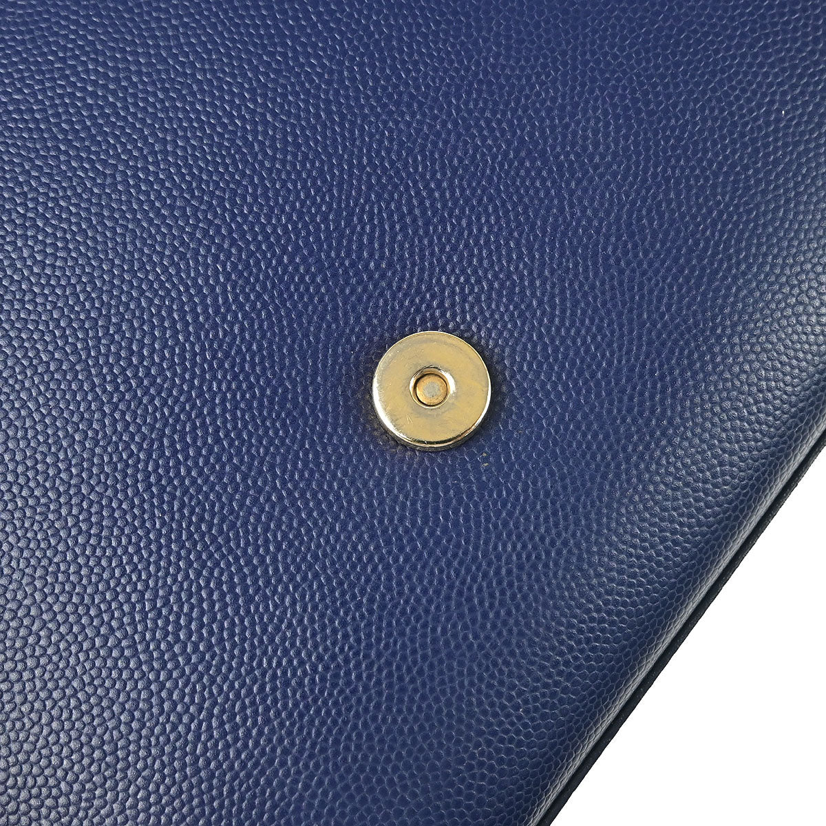 Saint Laurent Navy Leather Kate Shoulder Bag