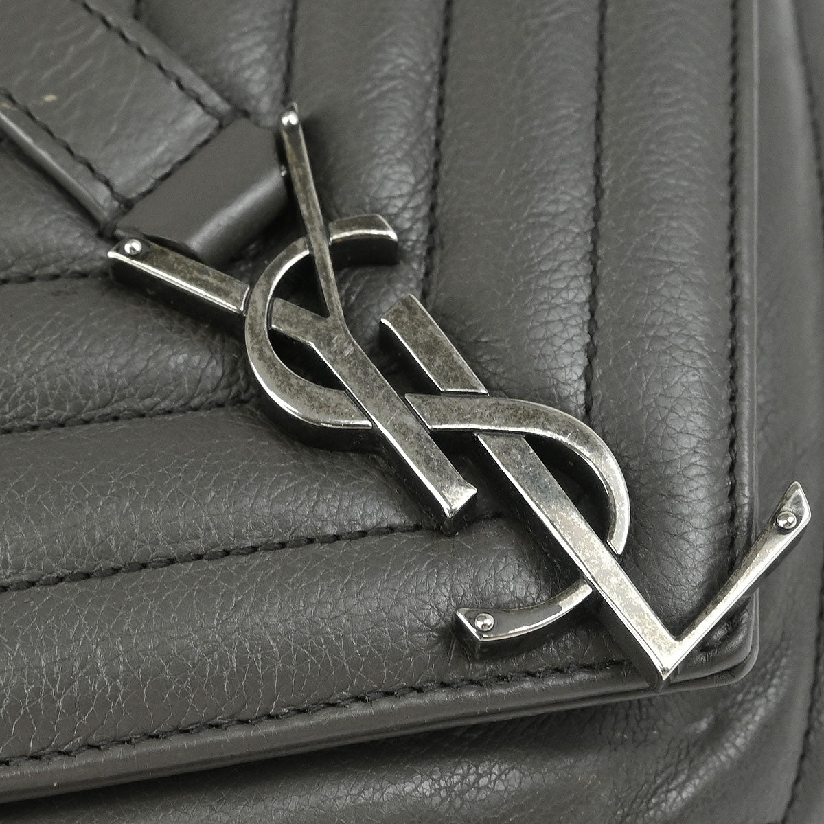 Saint Laurent Gray College 2way Shoulder Handbag