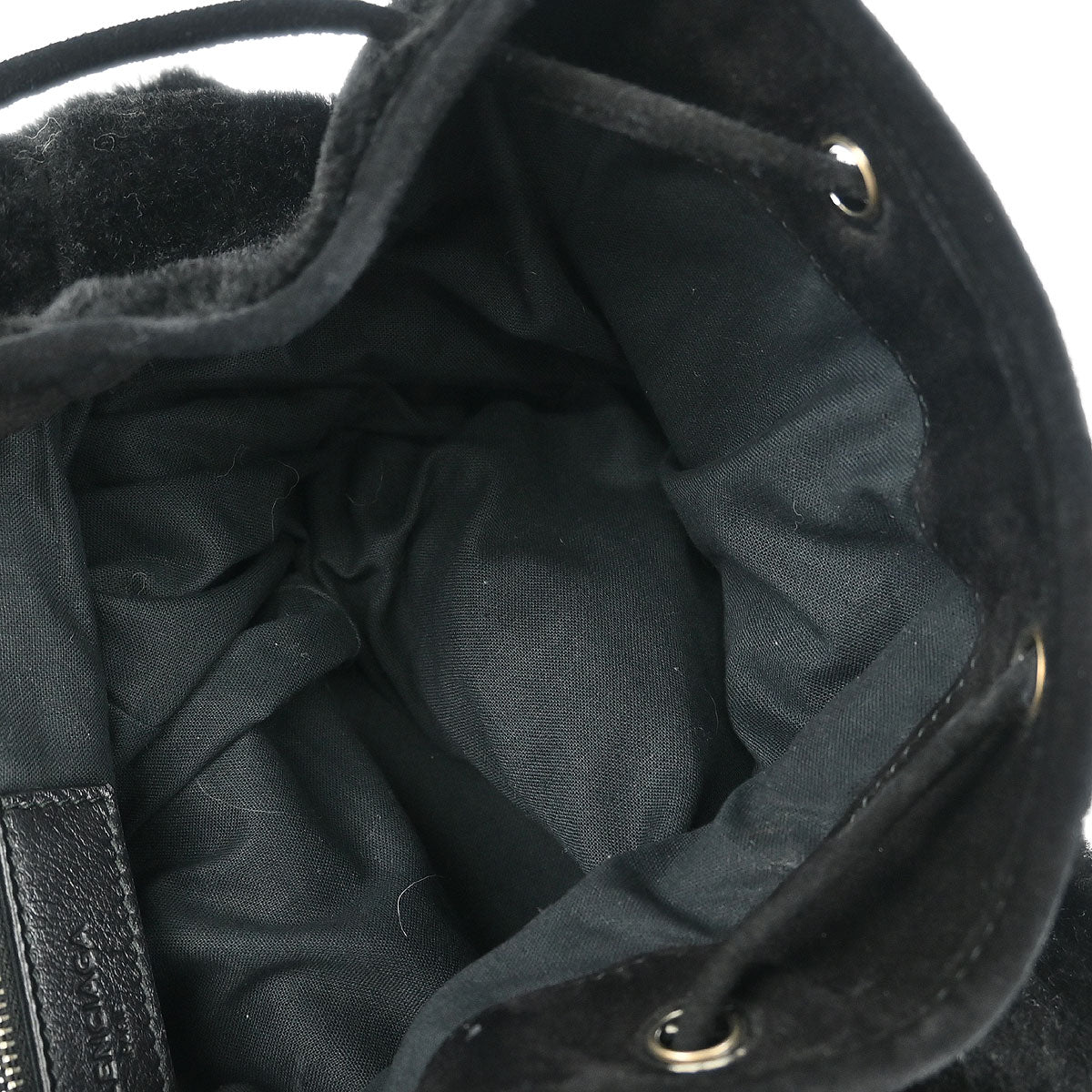 Balenciaga Black Suede Traveler Backpack