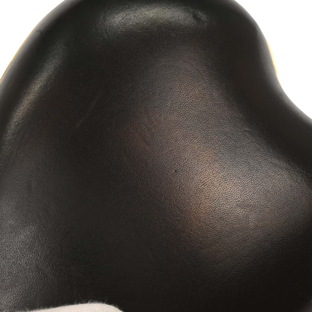 Saint Laurent Black Leather Love Box Shoulder Bag