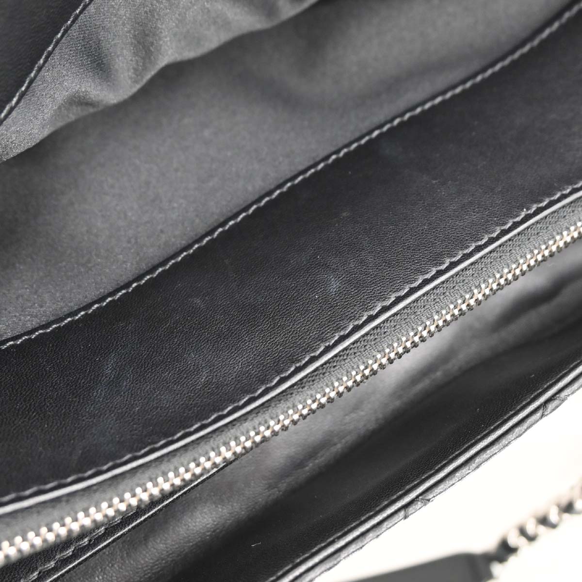 Chanel 2014-2015 Black Lambskin Tote Handbag