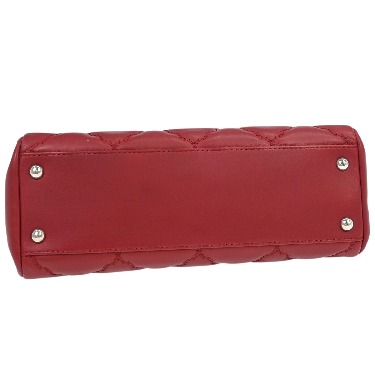 Chanel 2012-2013 Bordeaux Calfskin Hamptons Ultra Stitch Tote Chain Handbag