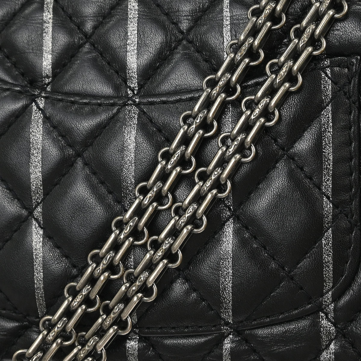 Chanel 2019 Black Calfskin Mademoiselle Lock Shoulder Bag